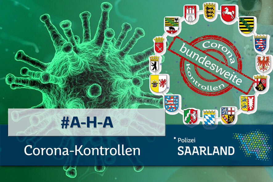 Infektionsschutz fängt bei jedem Einzelnen an. Die #PolizeiSaarland ist auch heute, am #bundesweiten #Kontrolltag, mit saarlandweiten #Coronakontrollen im #Einsatz. Und das tun wir täglich für Eure #Gesundheit und zu unser aller #Sicherheit! #aha #8geben