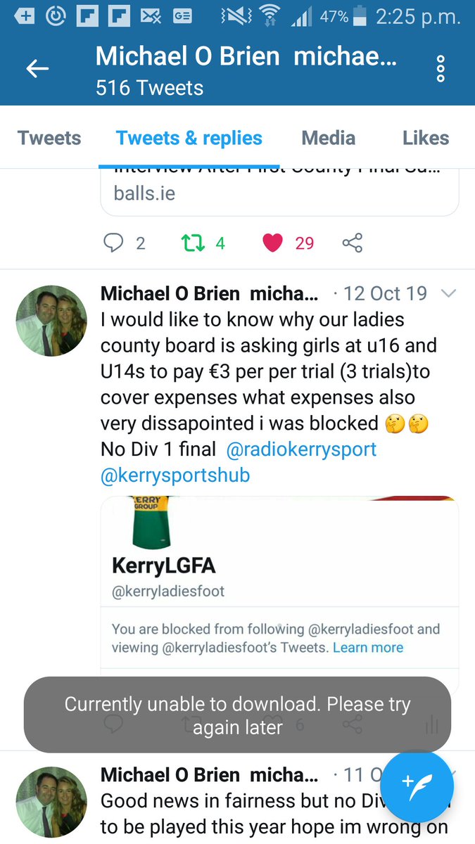 Michael O Brien  michaelbrien1972@gmail.com tweet media