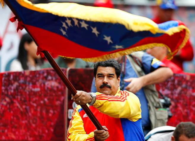 La Revolución Bolivariana triunfante junto a su Presidente Maduro.