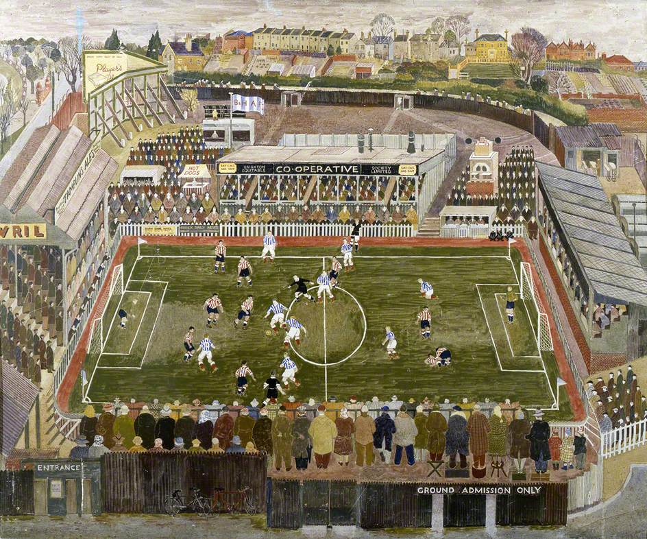 mike_loseby's tweet photo. Series of paintings by #FredYates (British,1922-2008)..Born in #Urmston #Manchester..
Yates, a #PleinAir painter, inspired by L S Lowry, focused on ordinary folk going about their daily lives..
#NaiveArt https://t.co/vDh2yvQVnp