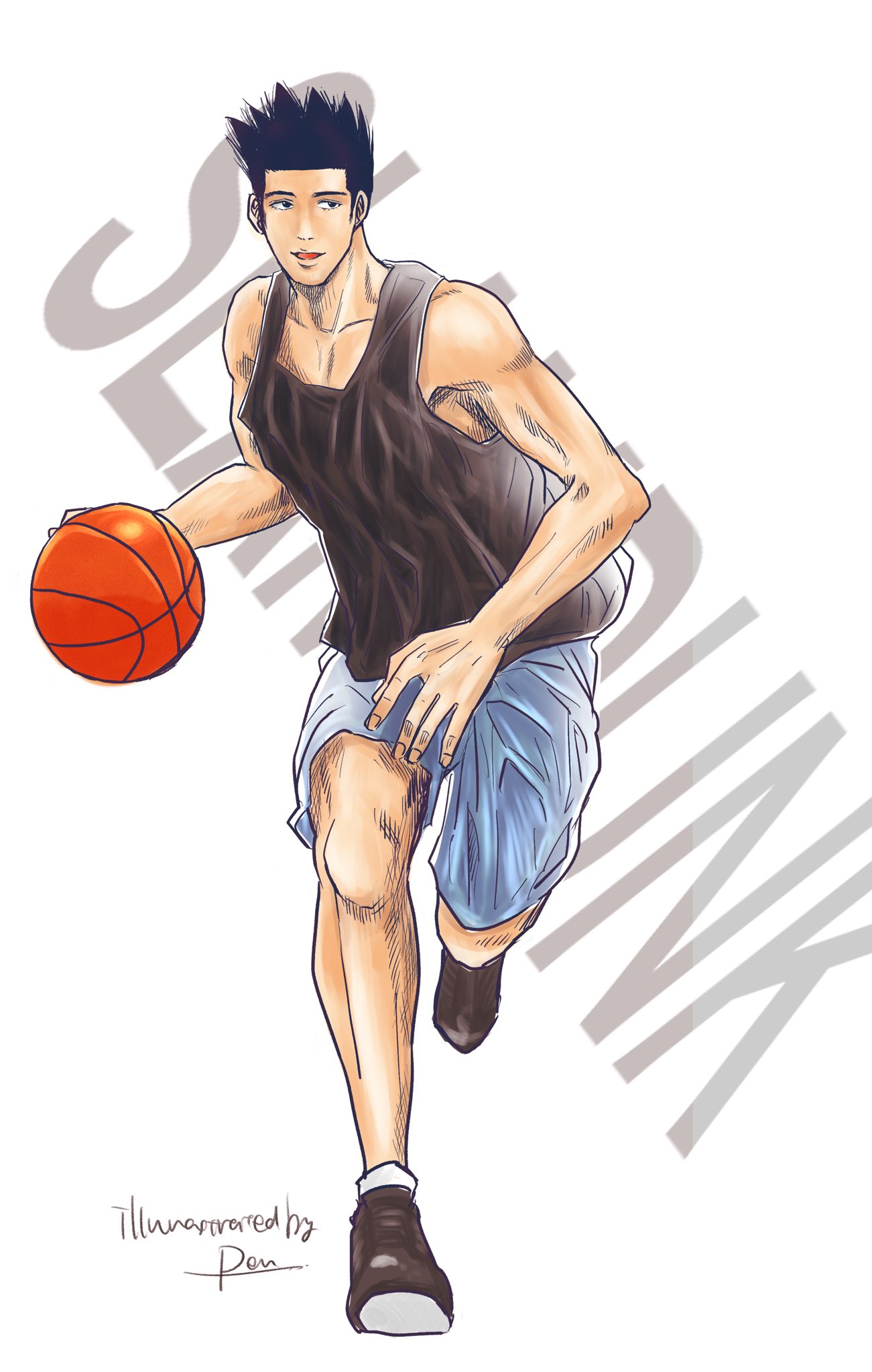 スラムダンク　SLAM DUNK 下敷き　仙道 Amazon.co.jp: 下敷き SLAM DUNK スラムダンク 桜木 流川 三井