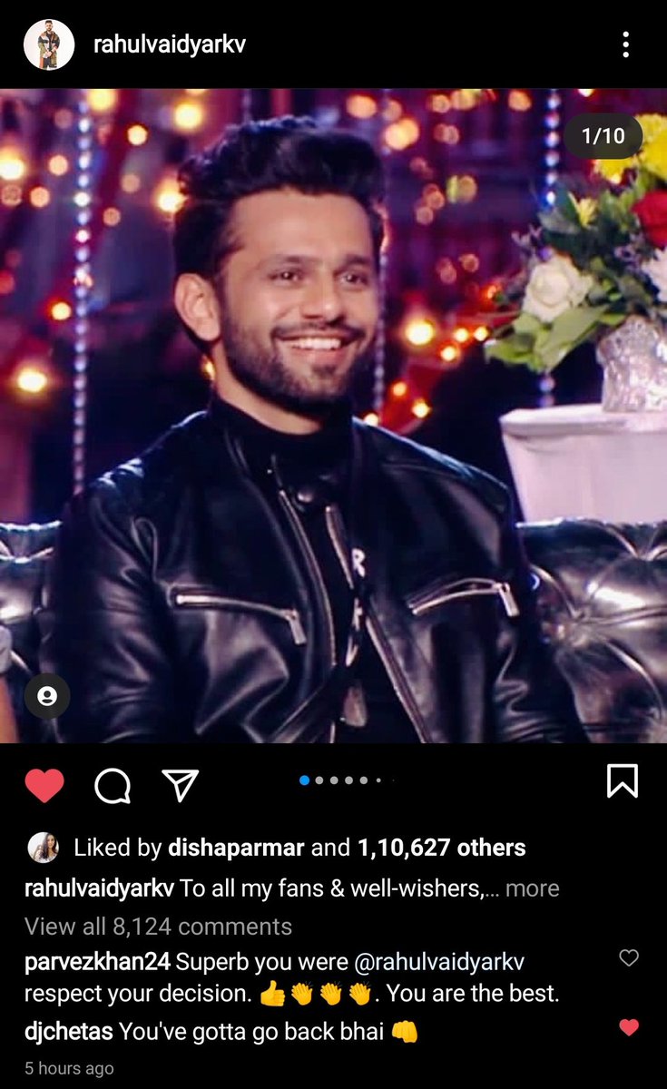 gloriousgurl07's tweet photo. Look at the like and comments in just 5 hours This is the power of RKV and RKvians 
@rahulvaidya23 WE LOVE RAHUL VAIDYA plz come back na.... We want u in the BB house and win the trophy plz 
It's a request 
@disha11parmar @BeingSalmanKhan @ColorsTV @justvoot @BiggBoss @OrmaxMedia https://t.co/wXap7bK0AW