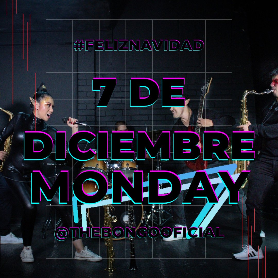 THEBONGOOFICIAL's tweet photo. #HOY #HoyMismo
#new @THEBONGOOFICIAL #lanzamiento #musica #exito #newmusic #feliznavidad #december #diciembre #singularrock #thebongo #universoTheBongo #colombianos #colombianosenelexterior #feliznavidadthebongo https://t.co/bmqWCyFZ6e