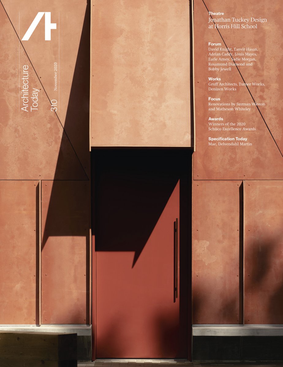 Arch_Today's tweet photo. A digital copy of the November issue of AT is now online - https://t.co/0lNi63T5vw Featuring projects by Jonathan Tuckey Design, @Turner_Works, @denizenworks,  Surman Weston, @DelvMartArch, @MaeArchitects and more https://t.co/Bryfa9Oq1W