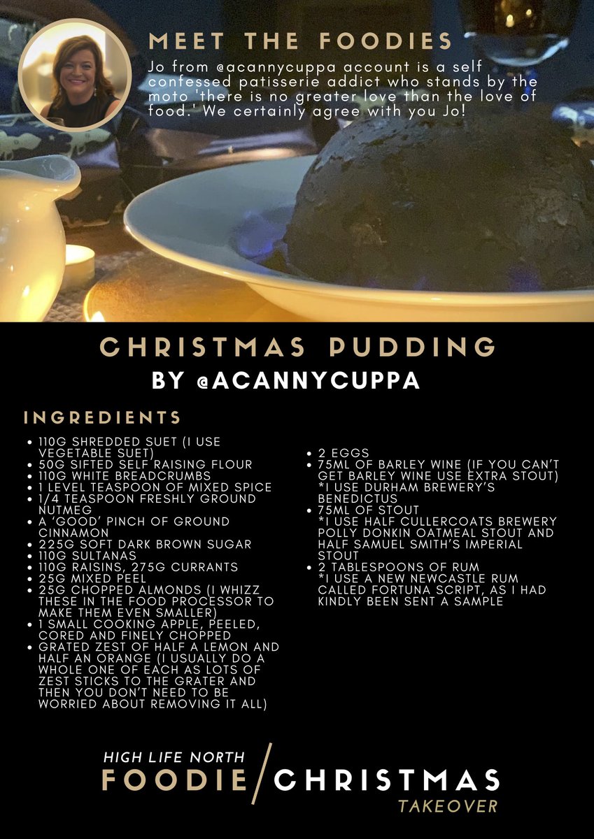 PUD: There's nothing better than a Christmas Pud that features #FortunaScript. A big thanks to Jo from 'A Canny Cuppa' on Instagram who featured us in her recipe for High Life North magazine. Download the e-book here and get cooking 🎅🎄 : bit.ly/3lVt9KC