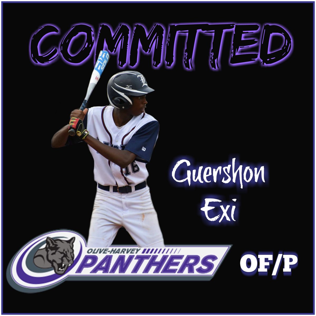 Congratulations to Guershon Exi.  He will sign an athletic scholarship to play baseball at Olive- Harvey College today 🦁<a href="/HighLuella/">Luella High School Baseball</a> <a href="/LHS_HCS/">Luella Lions</a>