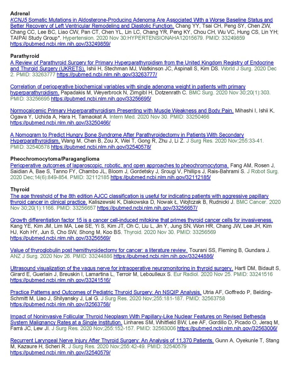 American Association Of Endocrine Surgeons Check Out These Endocrine Surgery Related Articles Published Online Or In Print Last Week T Co Jhdurtw5hl Theaace Ataleadership Amcollsurgeons Thycainc Gdatf Amthyroidassn