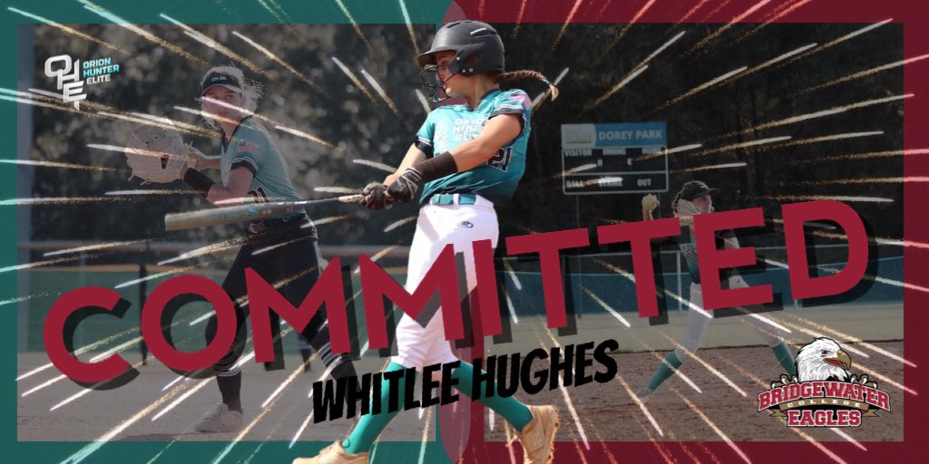 HughesWhitlee's tweet photo. I am so excited to announce that I have committed to Bridgewater College to continue my academic and athletic career!! I want to thank my coaches, teammates, family, and friends that have pushed me to get to this point! GO EAGLES🦅❤️ @MegPlesko9 @Bh2osoftball https://t.co/jPVNlOO7me
