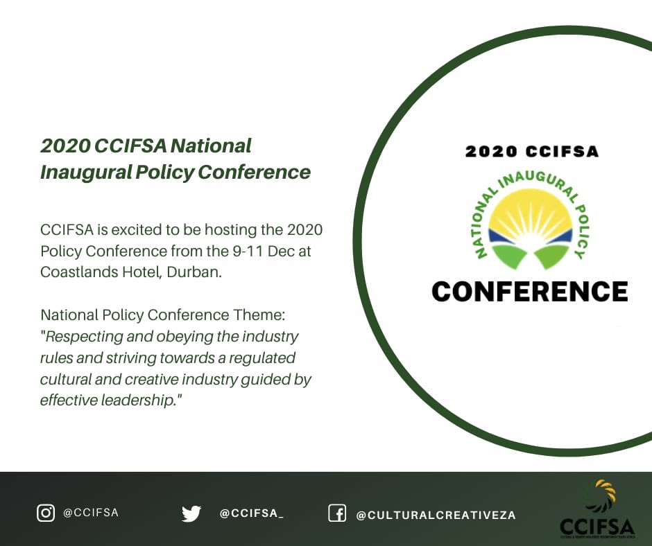2020 CCIFSA National Inaugural Policy Conference
————————————
#ccifsa2020 #2020Election #conference #southafrica #durban #SouthAfrica