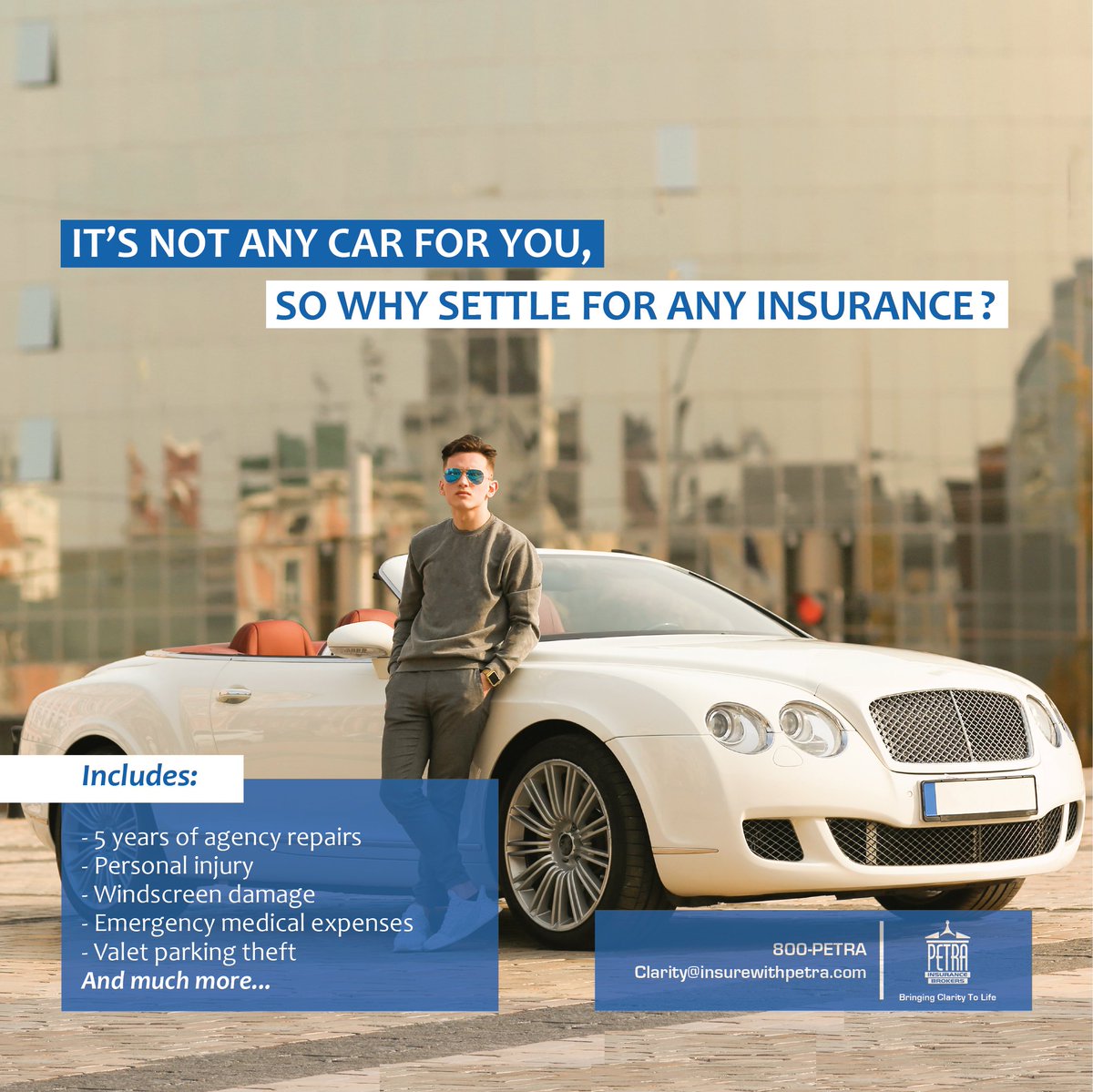 We specialize in insurance for high-value cars with the added protection you need. Call +971556835567 or DM us to get insured.

#insurewithpetra #carinsurance #luxurycars #supercars #autoinsurance #insurance #UAE #dubai