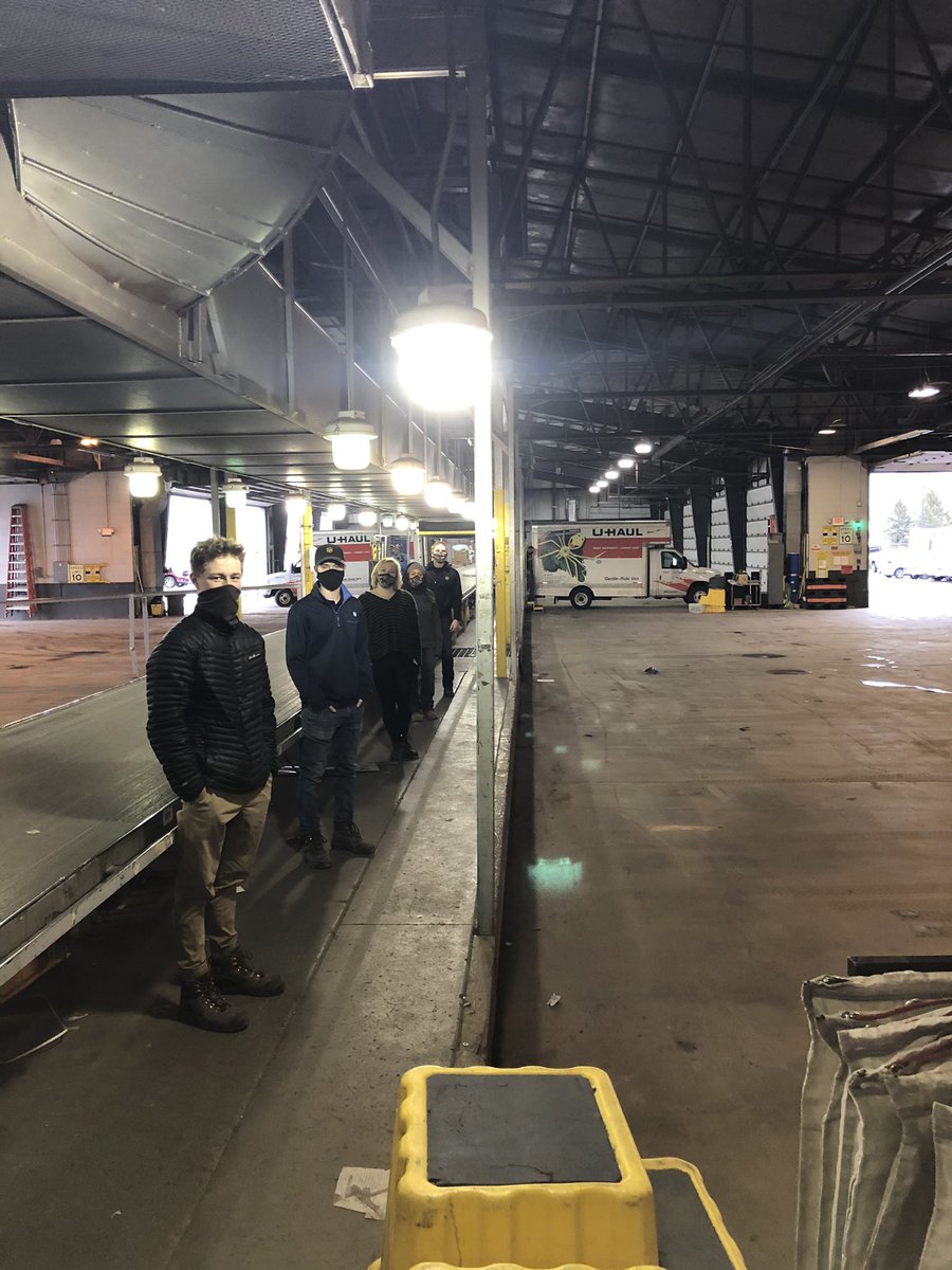 It’s wasn’t easy to get the Duluth preload team to stand still long enough for a picture. Just an outstanding job this morning, with A sort, B sort and PVD sorts all complete by 0830. Well done!