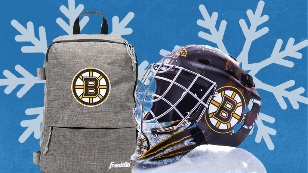 Christmas came early! We're giving away a <a href="/FranklinSports/">Franklin Sports</a> #NHLBruins backpack and helmet to 2 lucky fans. RT for your chance win! 

Rules: bbru.in/3qyd0OR