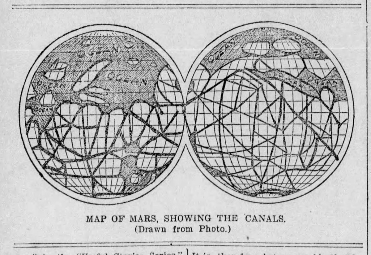 And it is here, from the 1700’s where you get some wonderful wacky imaginings of alien life and civilisations on the likes of Venus, Mars and Mercury! William Whewell in 1854 believed that the shapes seen on Mars were canals and seas.