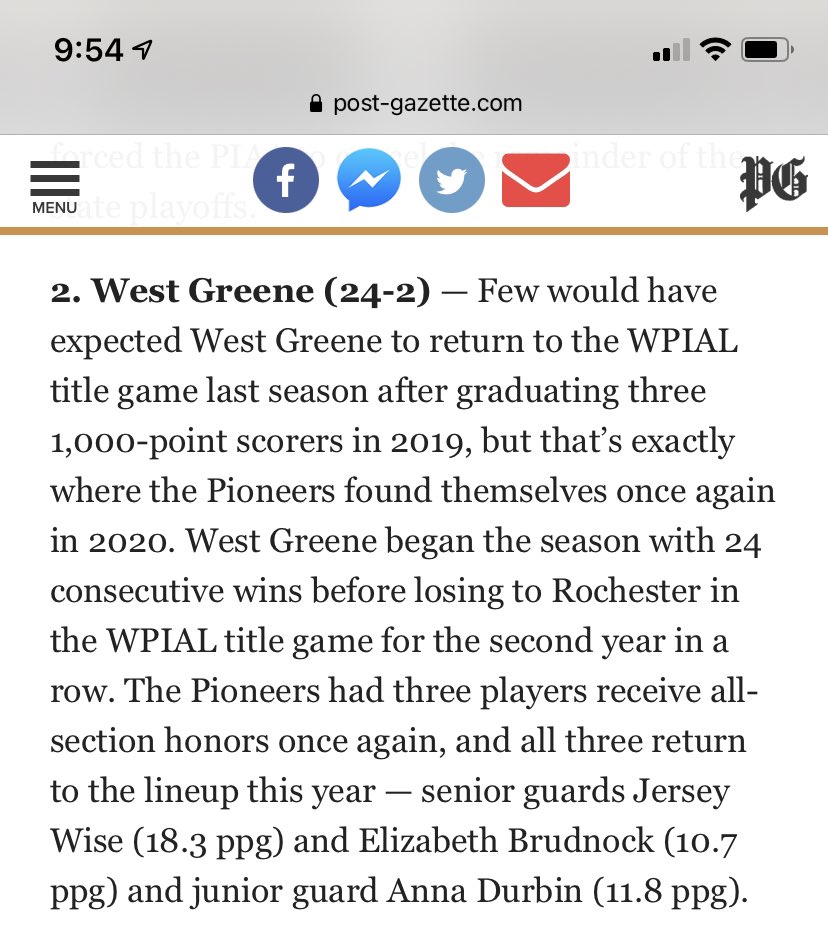 Here’s to the new season (hopefully!) <a href="/AnnaDurbin5/">Anna Durbin</a> <a href="/elizabethh__b/">Elizabeth Brudnock</a> <a href="/JerseyW15/">Jersey W</a> <a href="/BarnerBrooke/">Brooke Barner</a> <a href="/WGAthleticsPA/">West Greene Athletics</a>