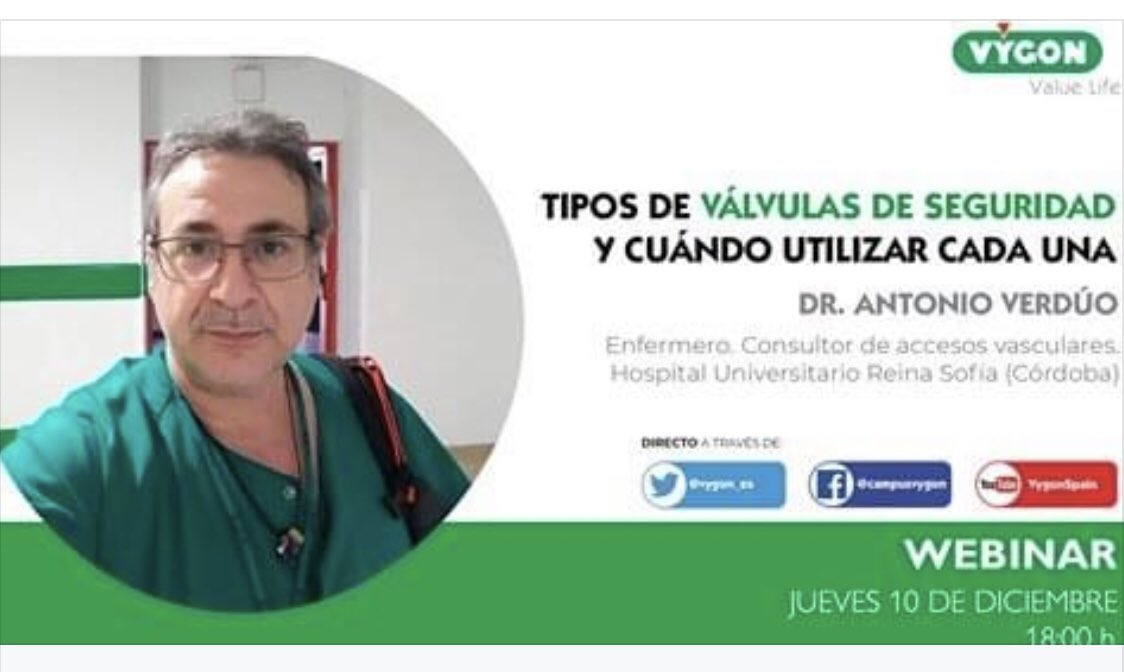 Nuestro queridísimo compañero <a href="/AntonioVerduo/">Verduo</a>  el día 10 de diciembre a las 18 h hablando sobre bioconectores. Un gran profesional y gran persona . No podemos perdérnoslo