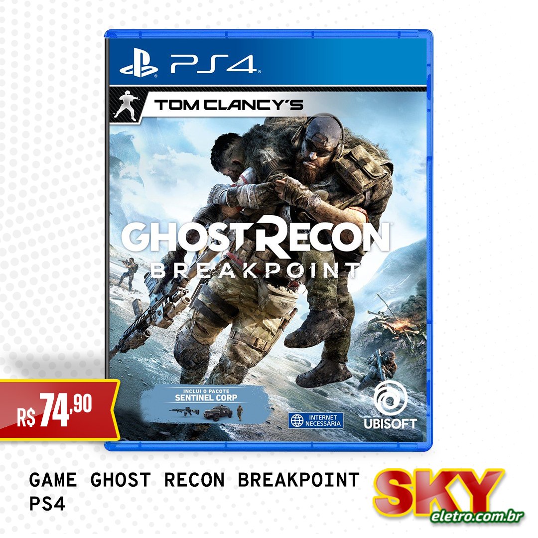 SkyEletro's tweet photo. Uma incrível aventura: Ghost Recon para PS4. Explore Auroa, sede da gigante do Vale do Silício Skell Technology. Fique imerso em um lugar misterioso, onde os prédios mais avançados arquitetonicamente se encontram com a natureza selvagem e indomada. Encare seus maiores inimigos! https://t.co/DJCMYEthUn