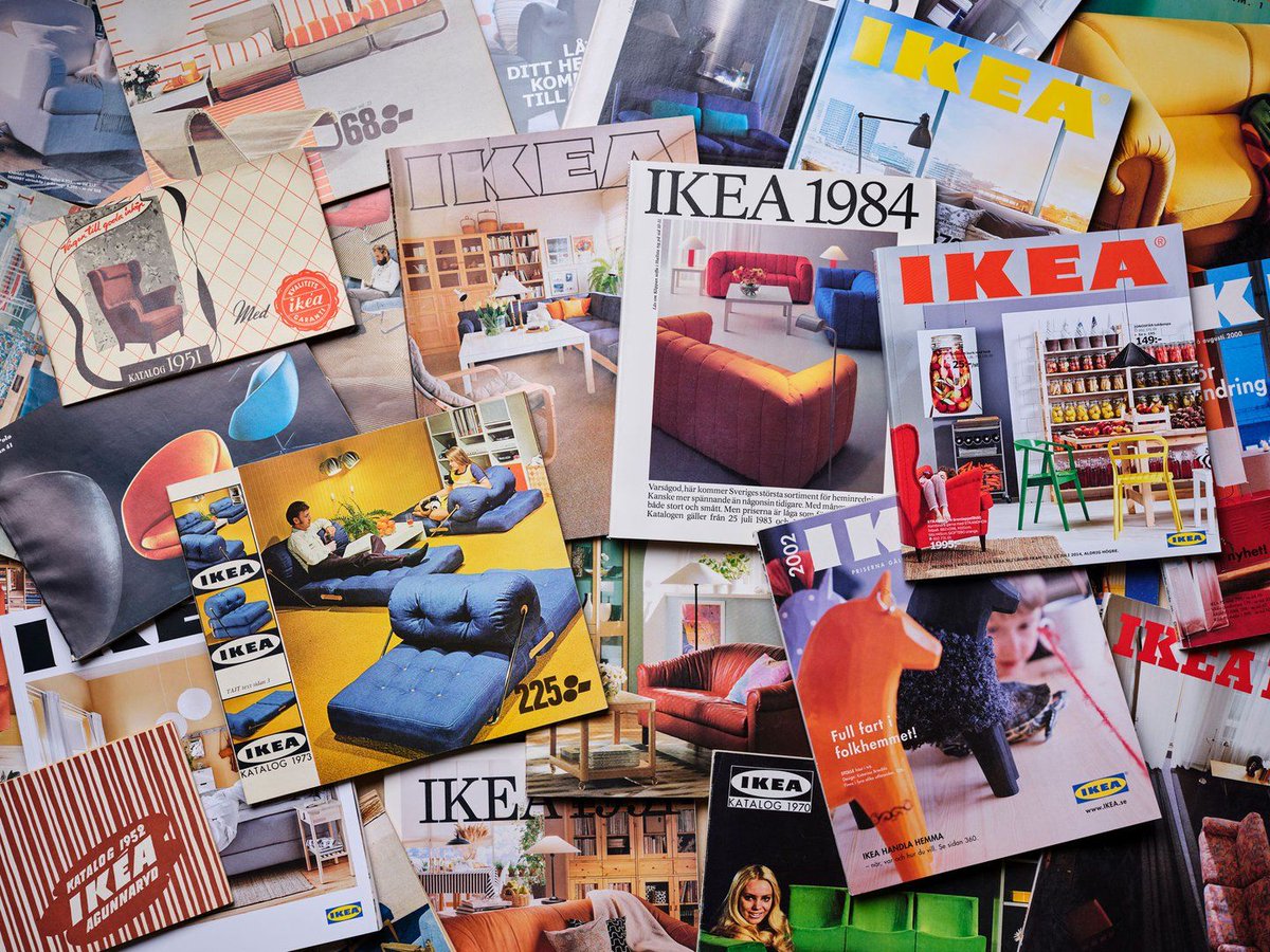 Ikea to cease printing its catalogue, once the most distributed publication in the world > bit.ly/33QPmTQ