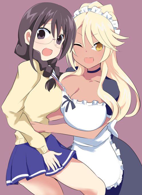 ふし研10巻発売おめでとうございます～ってことで高浜さんと田中さんかきました 