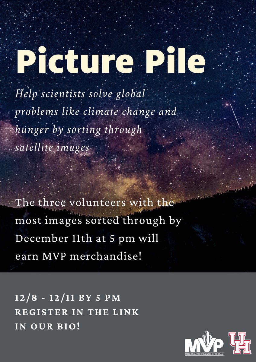 New virtual volunteer opportunity! You could be one of three MVP merchandise winners!! Link in our bio.