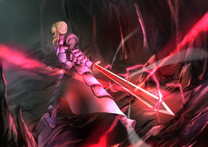 セイバーオルタのtwitterイラスト検索結果 古い順