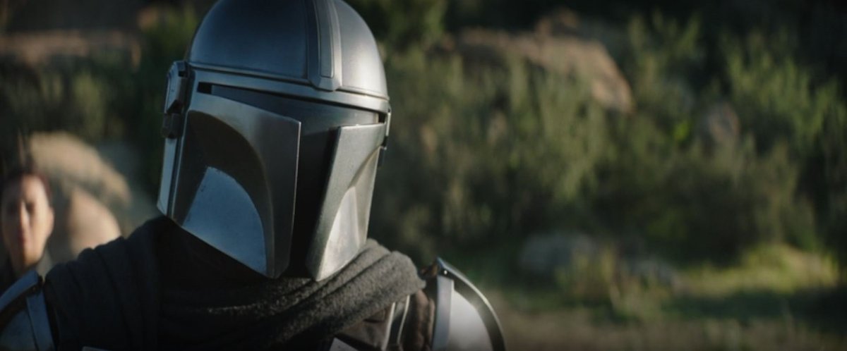  #TheMandalorian   When I found out the title of the episode, I hoped that "the tragedy" was the (inevitable) abduction of Grogu, and not the destruction of the Razor Crest. And not both! I was like Mando (BTW: proof you can play under a helmet!).