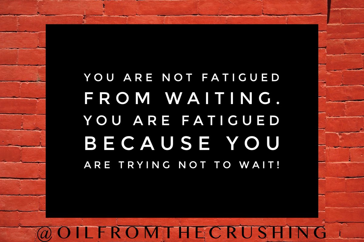 NitishaMoore's tweet image. This has been my truth many times in my life! Swimming up stream exerting energy that was unnecessary. Sometimes wholeness and healing requires waiting. Waiting changes us! 

#waitingpatiently #oilfromthecrushing #motivation #inspiration