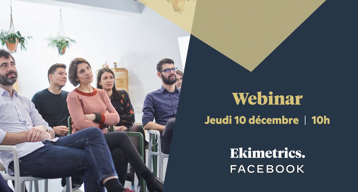 📌 Inscrivez-vous au #Webinar #Data "La qualité d’exécution des campagnes Facebook peut-elle influencer leur efficacité ?", jeudi 10 décembre à 10h ! lnkd.in/dwvhp6r
<a href="/ekimetrics/">Ekimetrics.</a>
@FacebookFR @Facebook
#DataScience #Performance #DataEvent