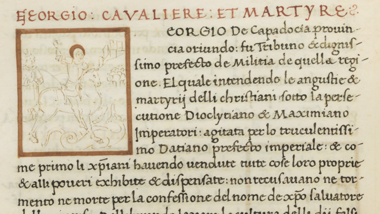 The Catalogo is interesting not only for its impressive size but also for the variety of sources used to build these chapters. The author, I contend in my article, used at least three categories of sources: martyrologies, abbreviated legendaries, and traditional saints' lives. 5/