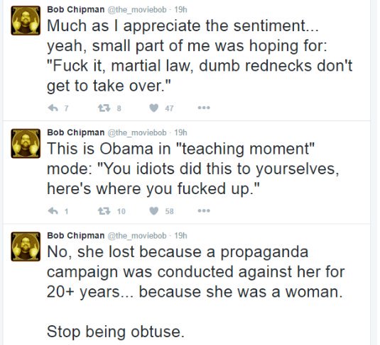 For the record, I do not trawl his account looking for these. I just save them when they come up. And I have over 50 of them. More if you count the ones I didn't put numbers on, or the ones outside of my liberal hypocrisy folder.