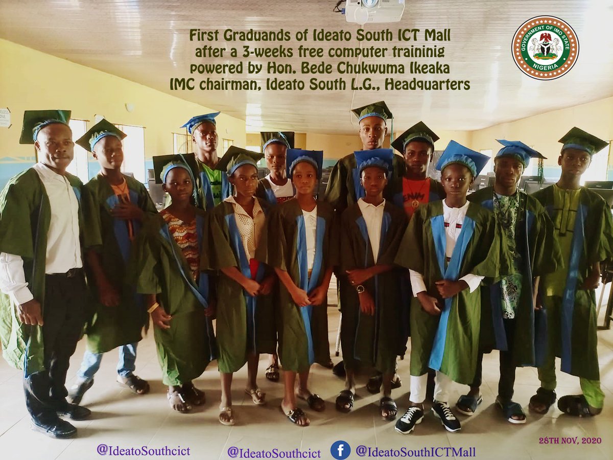 NEDworks's tweet photo. RT @ideatosouthcict: Congratulations to the participants and First Batch Graduands of #Ideato #South #Council #ICT #Mall, after a 3 Weeks Free #Computer #Training powered by Hon. Bede Chukwuma Ikeaka the #IMC #Chairman, Ideato South Local Government Coun… https://t.co/Ejg3ltB5Rh