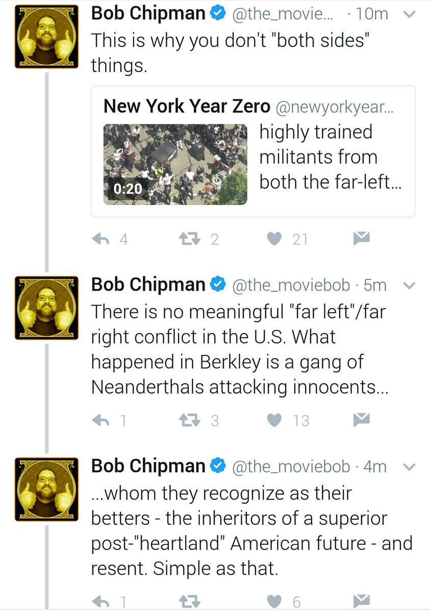 He has no conception of global politics and yet feels the need - nay, the OBLIGATION - to speak as an authority on the subject.