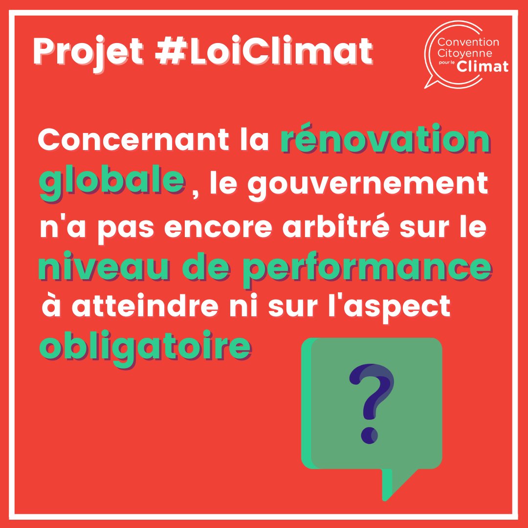 Conv_Citoyenne's tweet photo. Présentation de l'avant projet #LoiClimat 📗

Le @gouvernementFR a présenté aux @les150ccc et aux députés tout un ensemble de mesures qui concernent le #logement et découlent ou s'inspirent des 1⃣4⃣9⃣ propositions de la #ConventionCitoyenne 👥🌍

Focus sur 5 d'entre elles 🔎⤵️ https://t.co/yKuXLh5SgR
