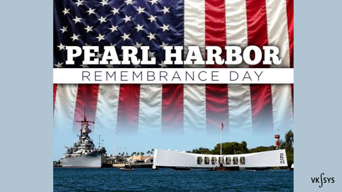 VKIntSys's tweet photo. On Sunday morning, December 7, 1941, the Imperial Japanese Navy Air Service attacked the neutral United States at Naval Station Pearl Harbor near Honolulu, Hawaii, killing 2,403 Americans and injuring 1,178 others. 
#pearlharbor #ww2 #LiveInInfamy #ussoklahoma #unitedstatesnavy https://t.co/t2t1IK91WW