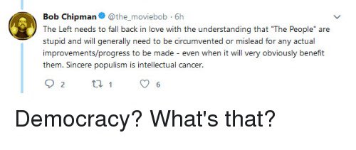 His enemies are not merely wrong, they're evil and stupid. Being stupid is not just a problem, it is a crime and it must be treated as such.Do I even NEED to bring up his views on eugenics?!