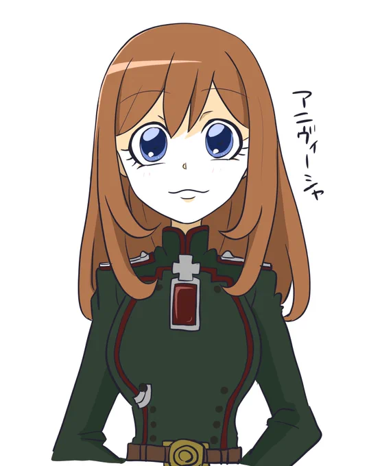 アニメヴィーシャ練習。アニターニャ以上にバランスが難しい… 