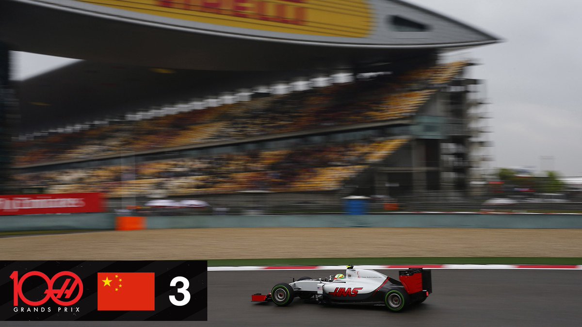  “This is a win for us, this is a win!”That was  @RGrosjean’s radio message as he crossed the line in 6th, in our very first race in 2016! He followed that up with P5 in Bahrain a fortnight later, then P8 in Russia.  #HaasF1  #Haas100