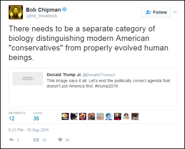 His enemies are not merely wrong, they're evil and stupid. Being stupid is not just a problem, it is a crime and it must be treated as such.Do I even NEED to bring up his views on eugenics?!