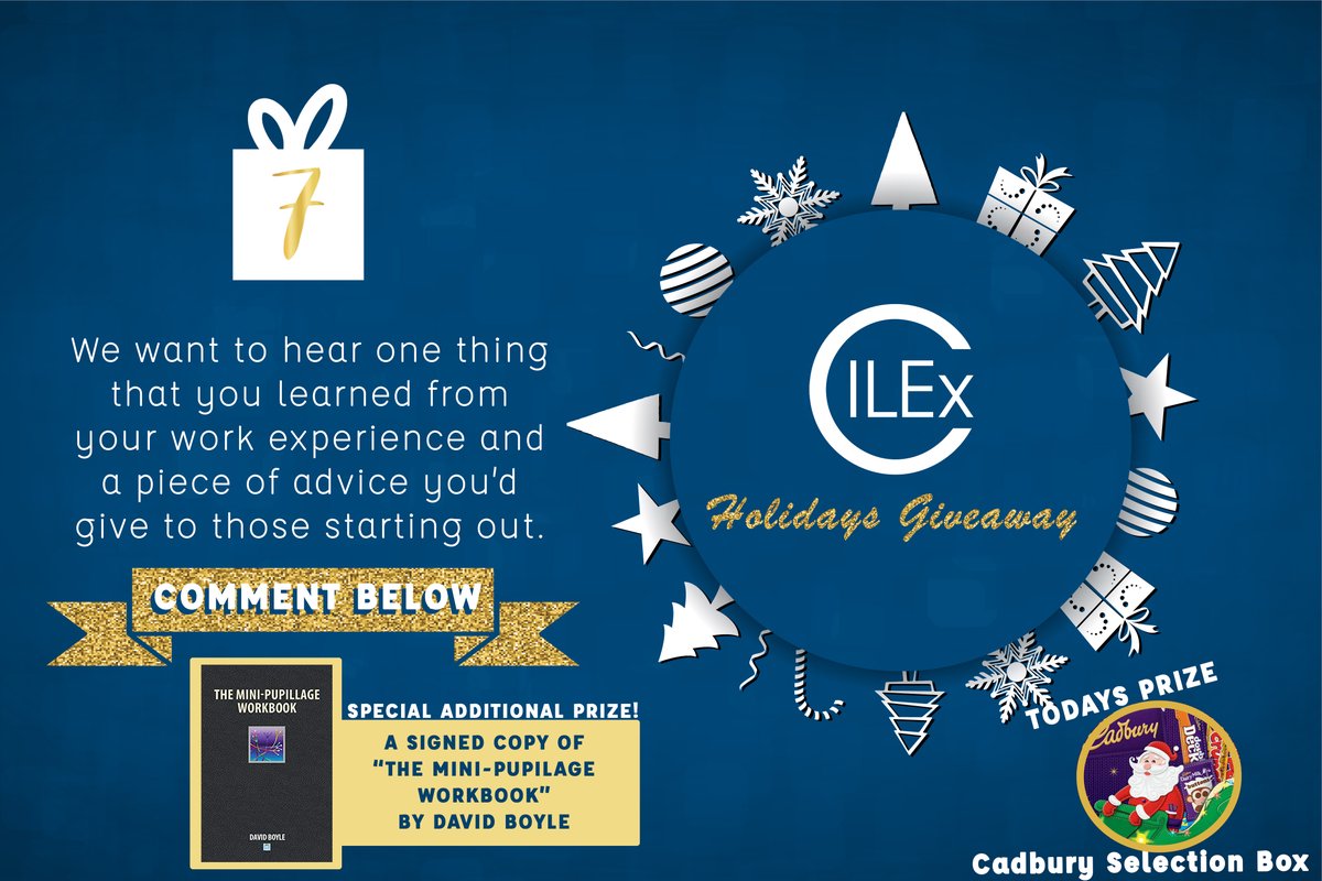 CILEXLawyers's tweet photo. We are kicking Monday off with a special prize! In this book, Barrister @DccDsb talks about problem-solving, client care, self-awareness and drivers of behaviour. David also shares about those undertaking work experience with him, whether they wanted to be a Barrister or not. https://t.co/WUjL8opfci