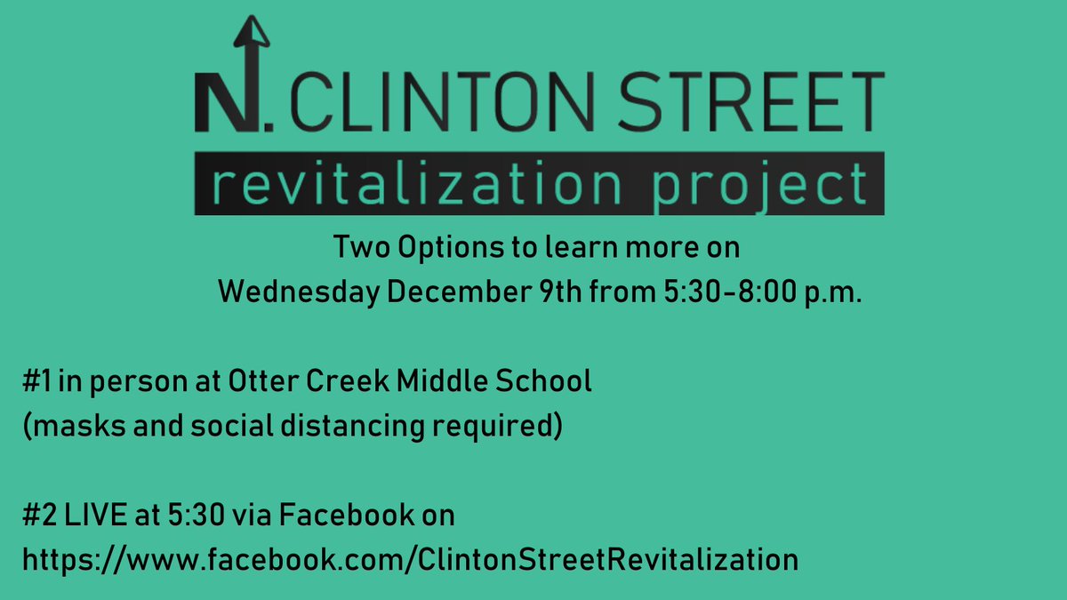 NorthClintonSt tweet picture