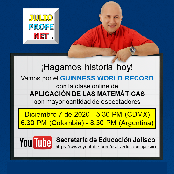 julioprofenet's tweet photo. ¡Vamos por el Récord! Hoy tú puedes ser parte de él. 
En directo por https://t.co/3JJlg4KYqN

¡Gracias @SecEducacionJal por la oportunidad!

#RecreaAcademy https://t.co/BuZKQcXg6y