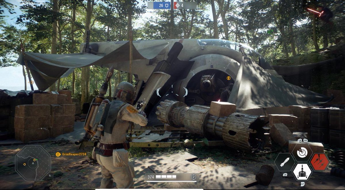  #TheMandalorian   I mean, the Firespray-31-class was introduced in The Empire Strikes Back (1980), before reappearing in Attack of the Clones (2002) then The Clone Wars (and so many other works). It's not just any ship. It's a hero ship.