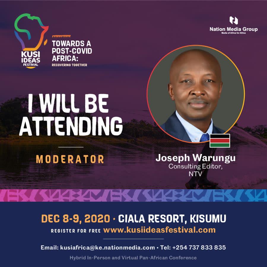 Warungu's tweet photo. I will be moderating panel discussions at the #kusifest2020 @KisumuCiala 8-9 Dec 2020 https://t.co/ewHMvg2S2z