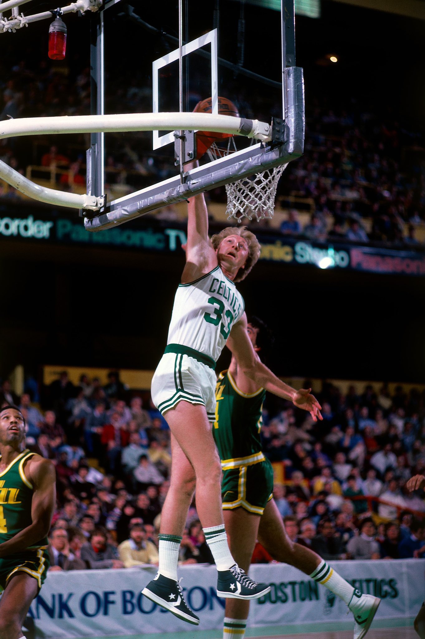 To wish Larry Bird a Happy Birthday.   : Dick Raphael/NBAE via Getty Images 