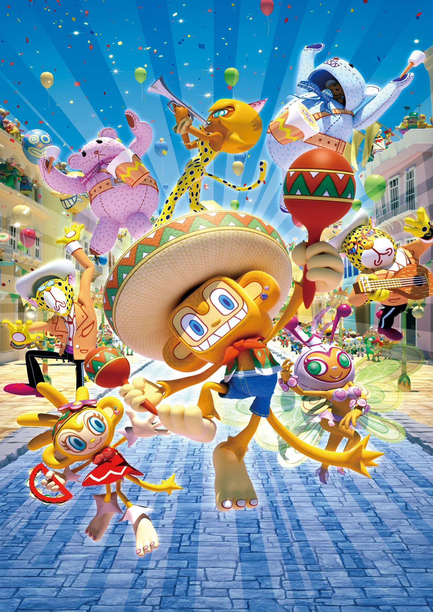 Samba de amigo рио. Samba de amigo арты. Персонажи samba de amigo. Samba de amigo чамба. Youtube samba de amigo.