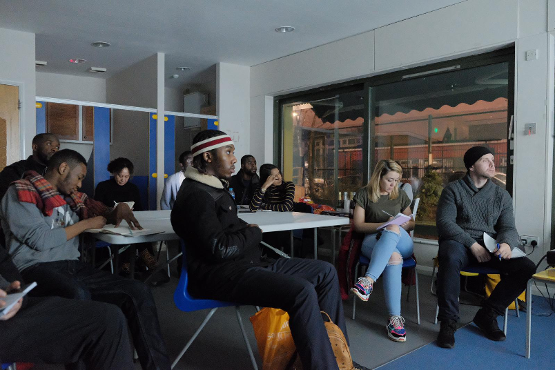 PioneersPost's tweet photo. "We don’t need to be cured and fixed by people who have never walked a day in our shoes." 

@ClaraToellner reports on the east London hub showing 'visiting social entrepreneurs' how it's done:

https://t.co/ujSugaygRN @SocialArkCIO 

#socent #livedexperience #TowerHamlets https://t.co/B7lwXDprPd