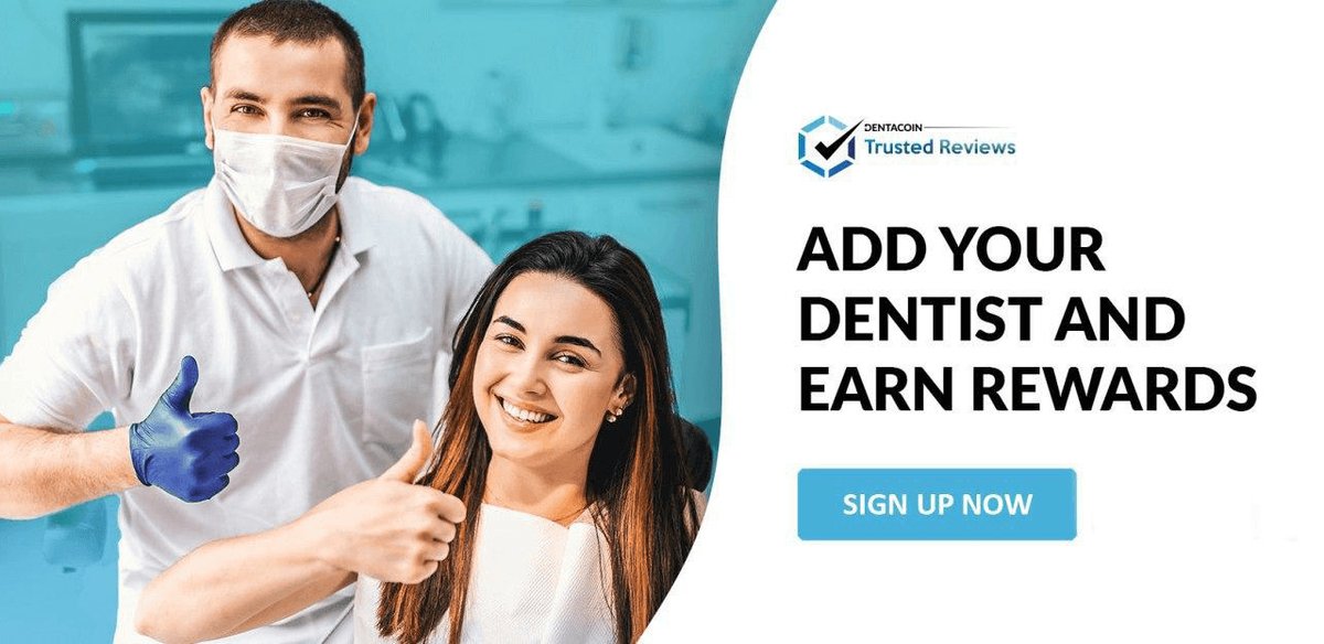 dentacoin's tweet photo. 📲 Contribute to the to first global dental platform for verified reviews and get rewarded for your valuable input! Invite your dentist to join and earn DCN, the first dental cryptocurrency: https://t.co/lFmnTxTwbQ https://t.co/G4ZvohNrYE