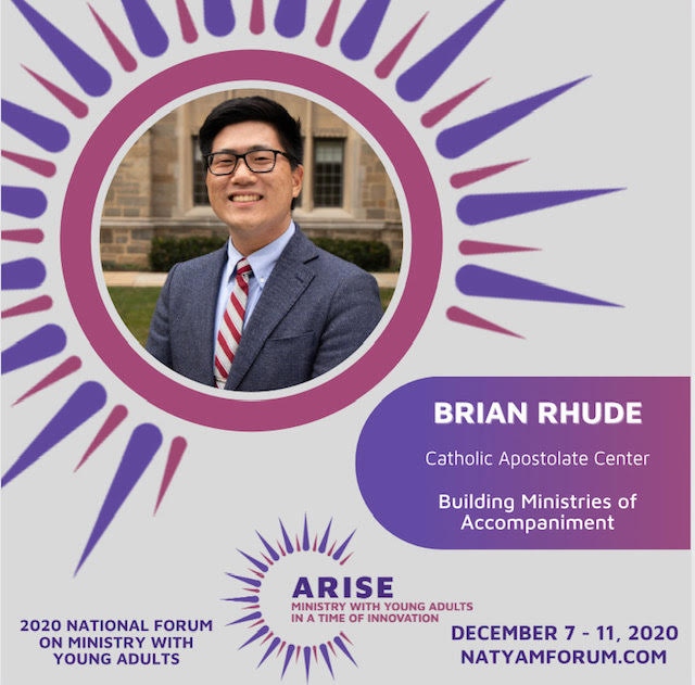 CathApostleCtr's tweet photo. This week, the Center will be presenting & sponsoring Arise! Ministry with Young Adults in a Time of Innovation hosted by the @USCCB Secretariat of Laity, Marriage, Family Life and Youth & coordinated by NATYAM.
Register: https://t.co/GTmK3fQoFh
#ARISEFORUM https://t.co/YDRC8LC9vq