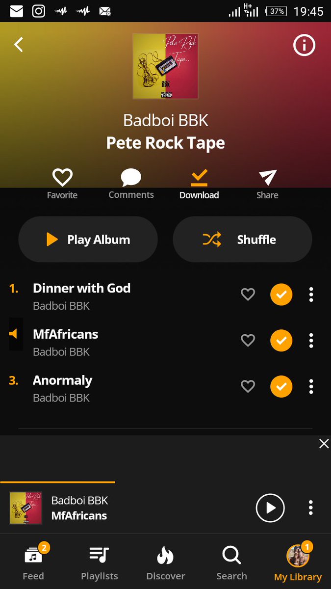 Qyongshalom's tweet image. #PeteRockTape out now on audiomack 
@BadboiBbk