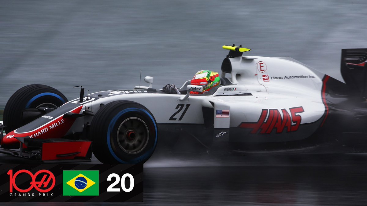  @RGrosjean celebrates his 100th Grand Prix at our home race, then  @EstebanGtz serenades his home fans a week later in Mexico City!  #HaasF1  #Haas100