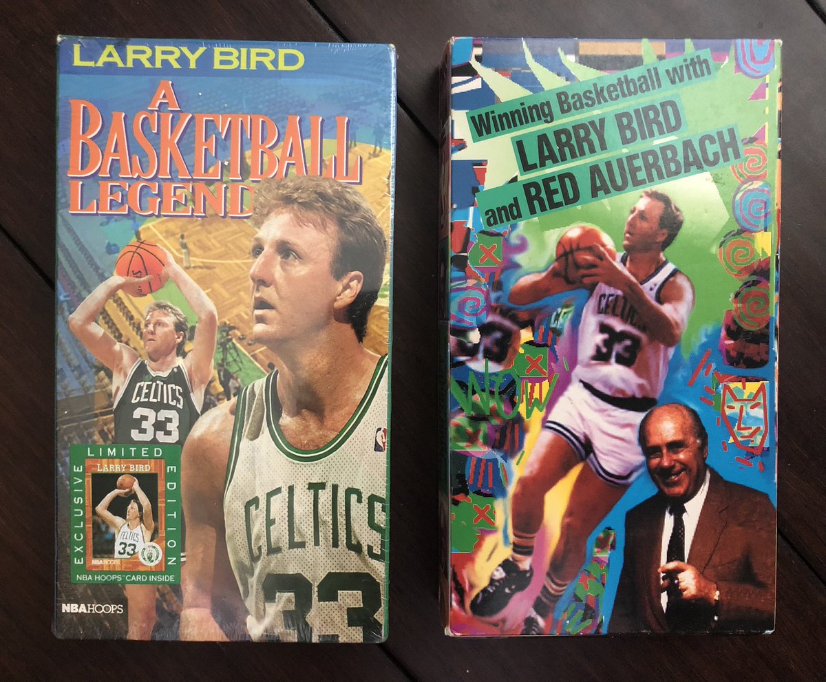 NBA VHS ClassicsLarry Bird: A Basketball Legend (narrated by Daniel Stern)Winning Basketball with Bird & Red Auerbach